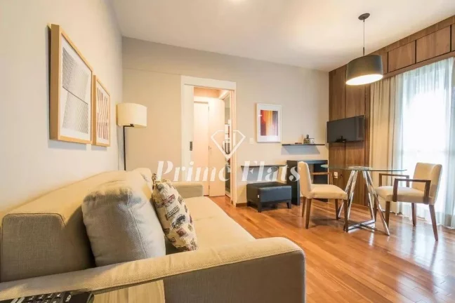 Imagem Flat disponível para locação no Gran Estanconfor Veranda Berrini, com 40m², 1 dormitório e 1 vaga