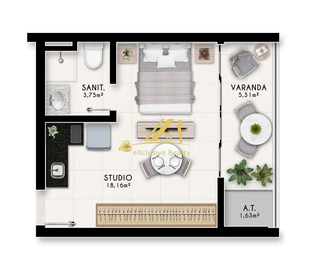Imagem STUDIO RESIDENCIAL em Salvador - Bahia, Itapuã