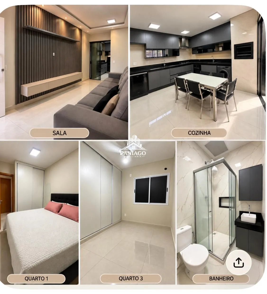 Imagem Casa Reformada com 4 Quartos à Venda no Condomínio Esmeralda