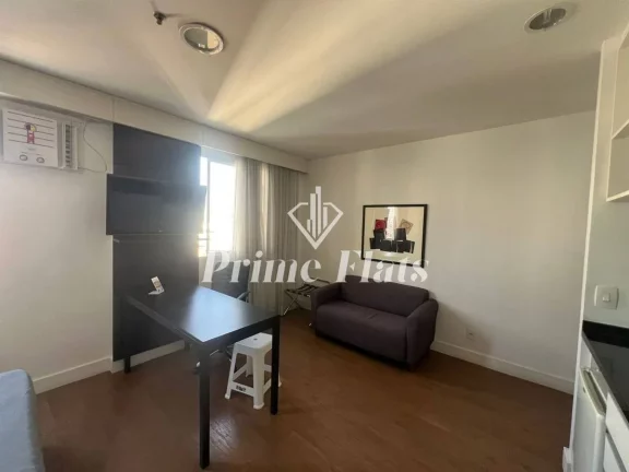 Foto do imóvel Flat disponível para venda no Mercure Vila Olimpia, com 25m², 1 dormitório e 1 vaga de garagem em Rua Santa Justina