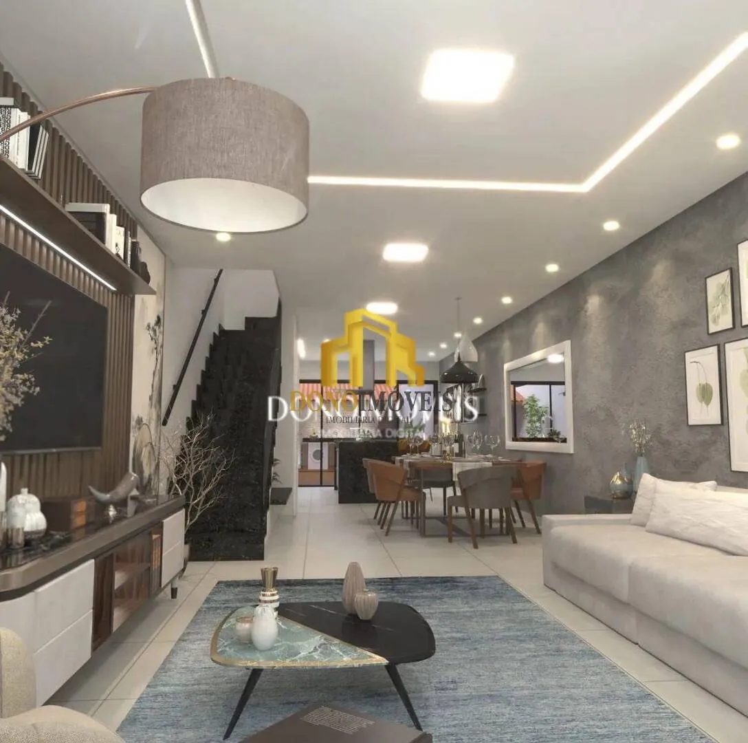 Imagem Sobrado 150 m² 3 suítes jacuzzi Parque das Nações Santo André