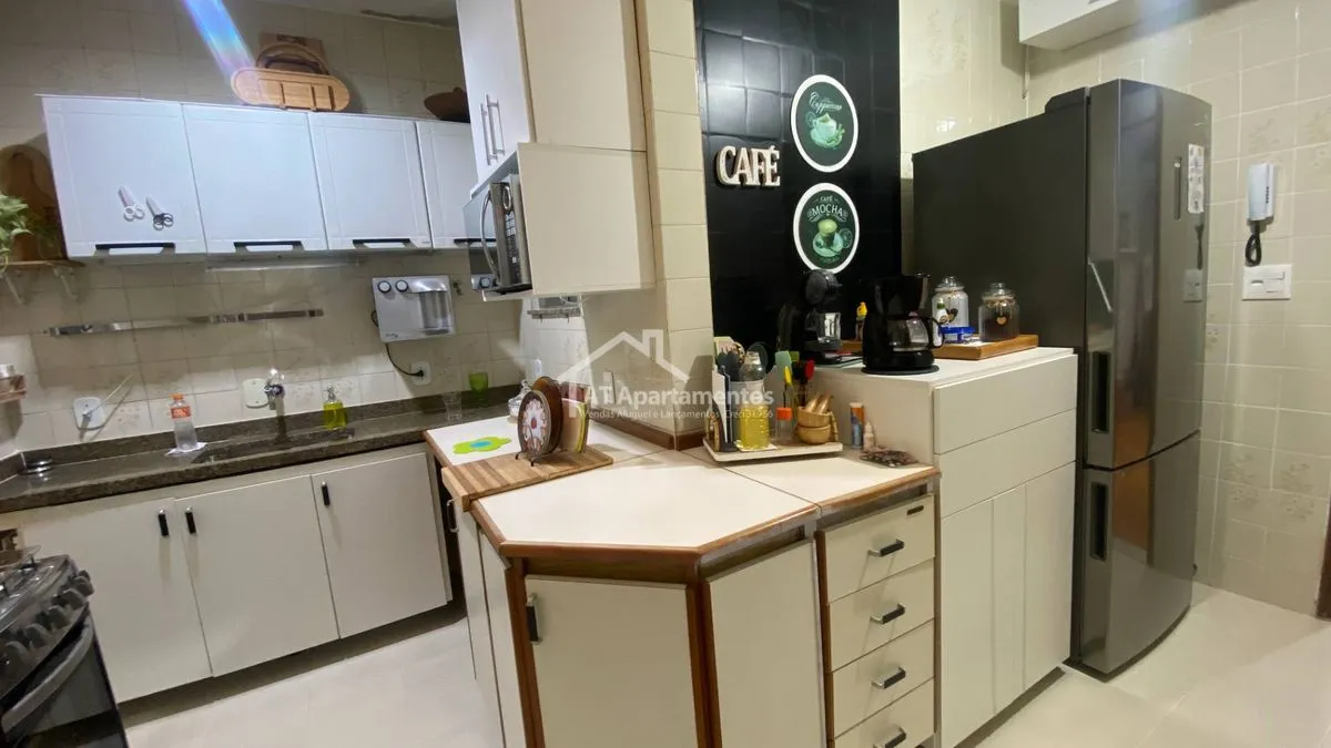 Imagem Apartamento 2 quartos São Cristóvão: Cozinha planejada e Ar Condicionado
