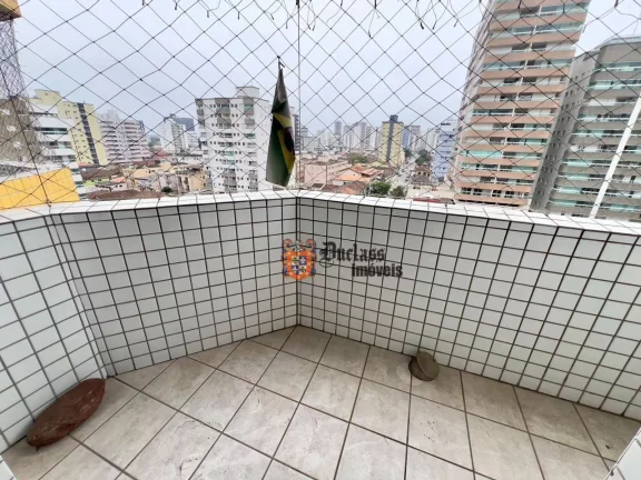 Imagem Apartamento com 2 dormitórios à venda, 100 m² por R$ 550.000 - Vila Guilhermina - Praia Grande/SP