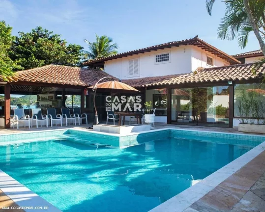 Imagem Casa Frente Mar para Temporada em Armação dos Búzios / RJ no bairro Ferradura