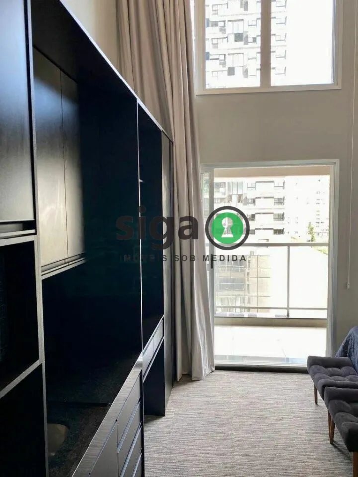Imagem Studio a venda na Vila Olímpia, equipado e decorado com 28m2 e com vaga.