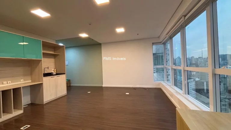 Foto do imóvel Sala Comercial à Venda ou Locação em São Paulo-SP, Consolação: 1 Quarto, 1 Sala, 1 Banheiro, 1 Vaga - 31m²
