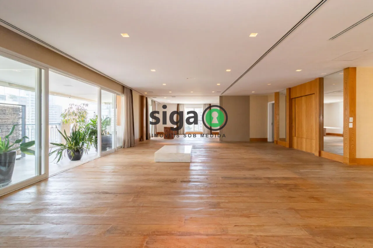 Imagem Itaim Bibi | Apto 390m² | 5 Dorms | 6 Vagas | Alto Padrão - Ao lado do Parque do Povo.