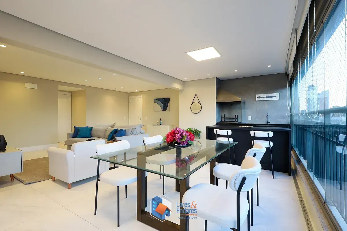 Imagem Apartamento para venda em Chácara Santo Antônio com 3 quartos, sendo 3 suítes, 137m²