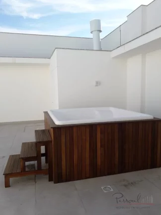 Imagem Excelente cobertura de 3 dormitórios, sendo 1 suíte, sala de estar e jantar, cozinha integrada, á...