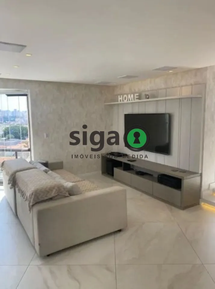 Imagem Apartamento reformado no Parque da Mooca com 156 m², 2 suítes e 3 vagas fixas