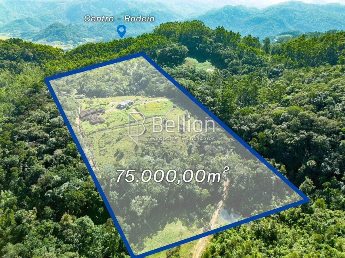 Foto do imóvel Sítio em Rodeio - Espaço, Privacidade e Contato com a Natureza!