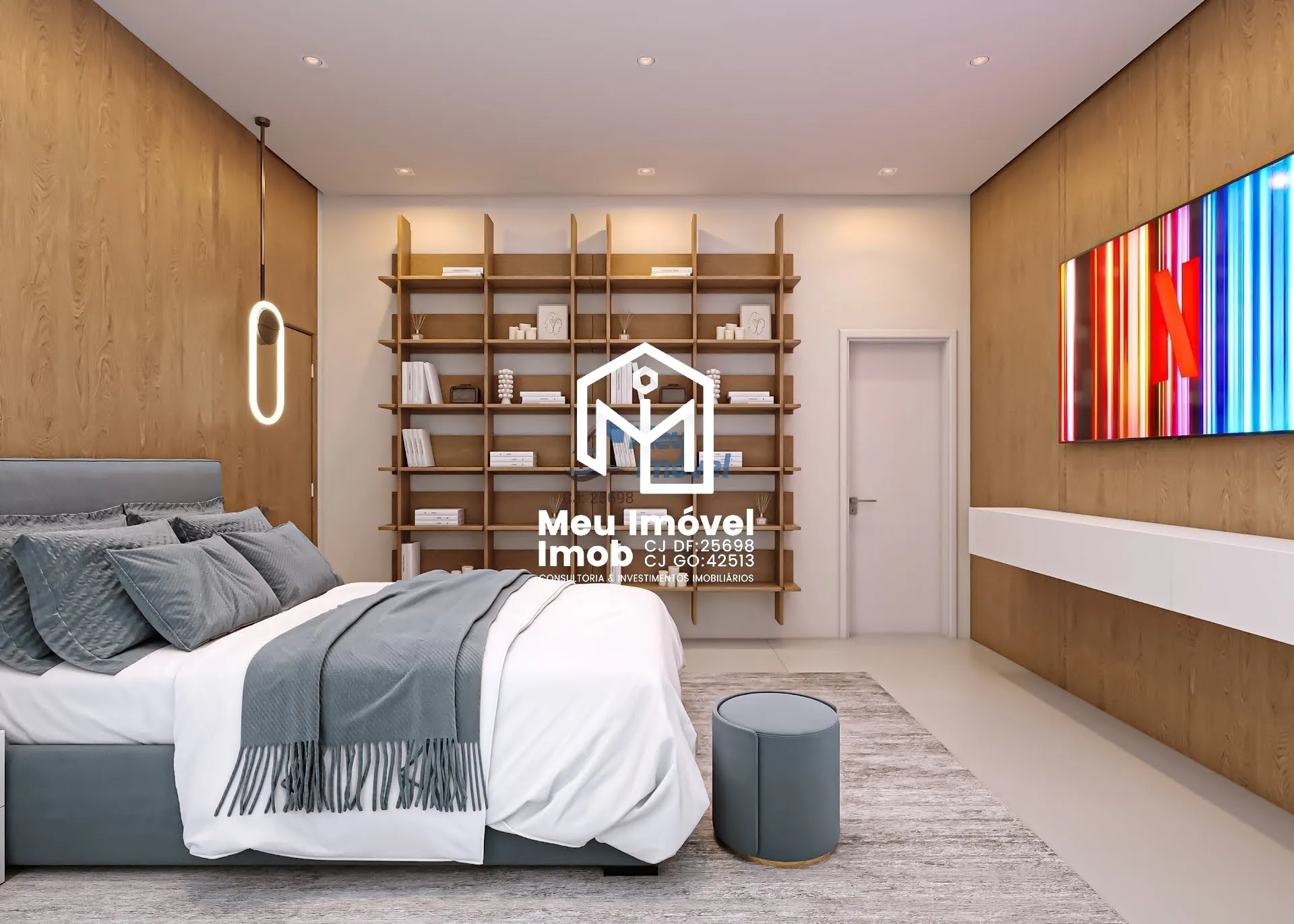 Imagem Terra Park III Casa 4 Quartos 3 Suítes 2 Vagas 279m² Closet