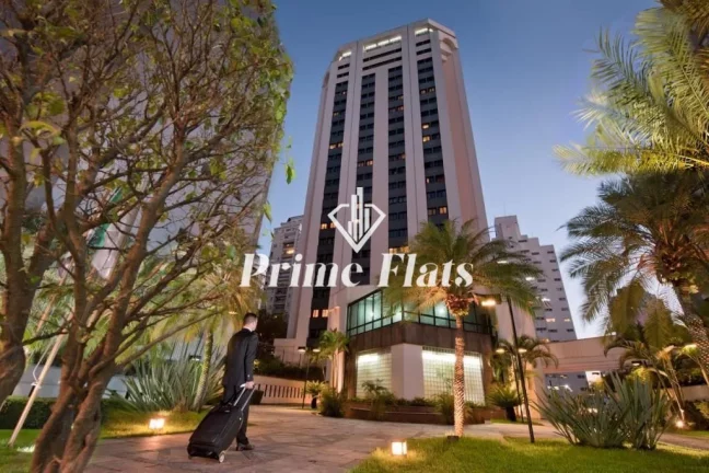 Imagem Flat disponível para venda no Ninety Hotel, com 33m², 1 dormitório e 1 vaga de garagem