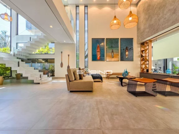 Imagem Belíssima casa à venda com 5 dormitórios 5 Suítes 377m² de área útil - Riviera de São Lourenço - Bertioga SP
