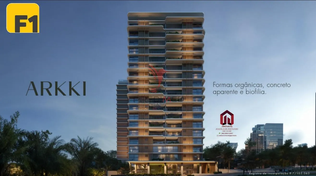 Imagem lançamento Residencial ARkki no Centro de Florianópolis SC Brasil