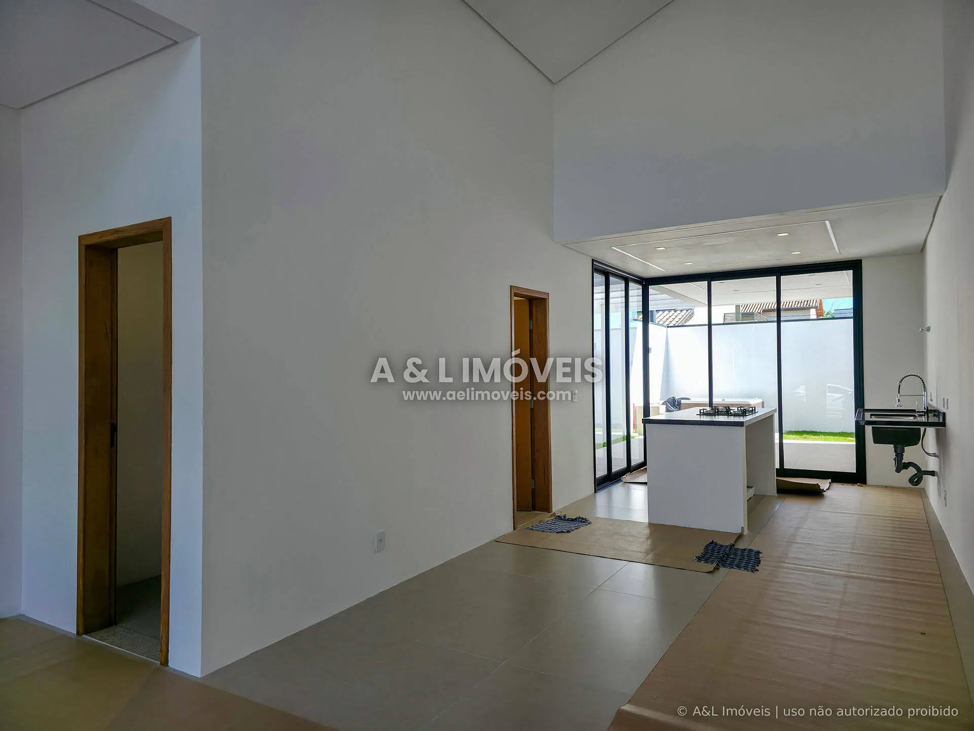 Imagem Casa térrea com 3 dormitórios e área gourmet no Campos do Conde II