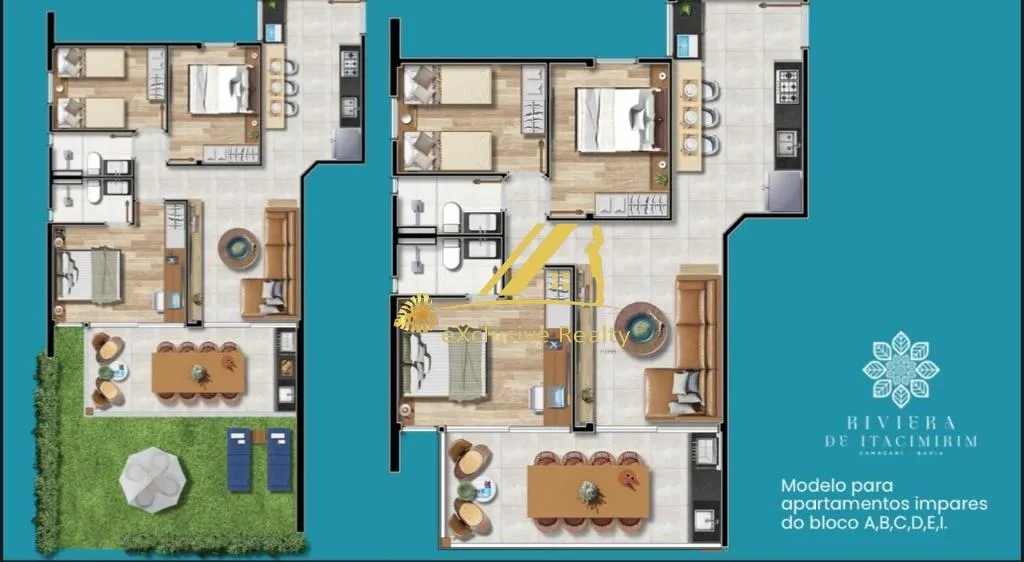 Imagem Apartamento RESIDENCIAL em Camaçari - Bahia, Itacimirim (Monte Gordo)