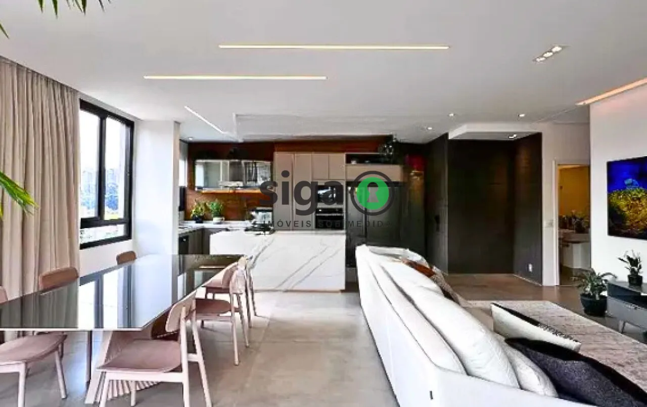 Imagem Apartamento à venda com 157m², 2 suítes e 2 vagas no Brooklin