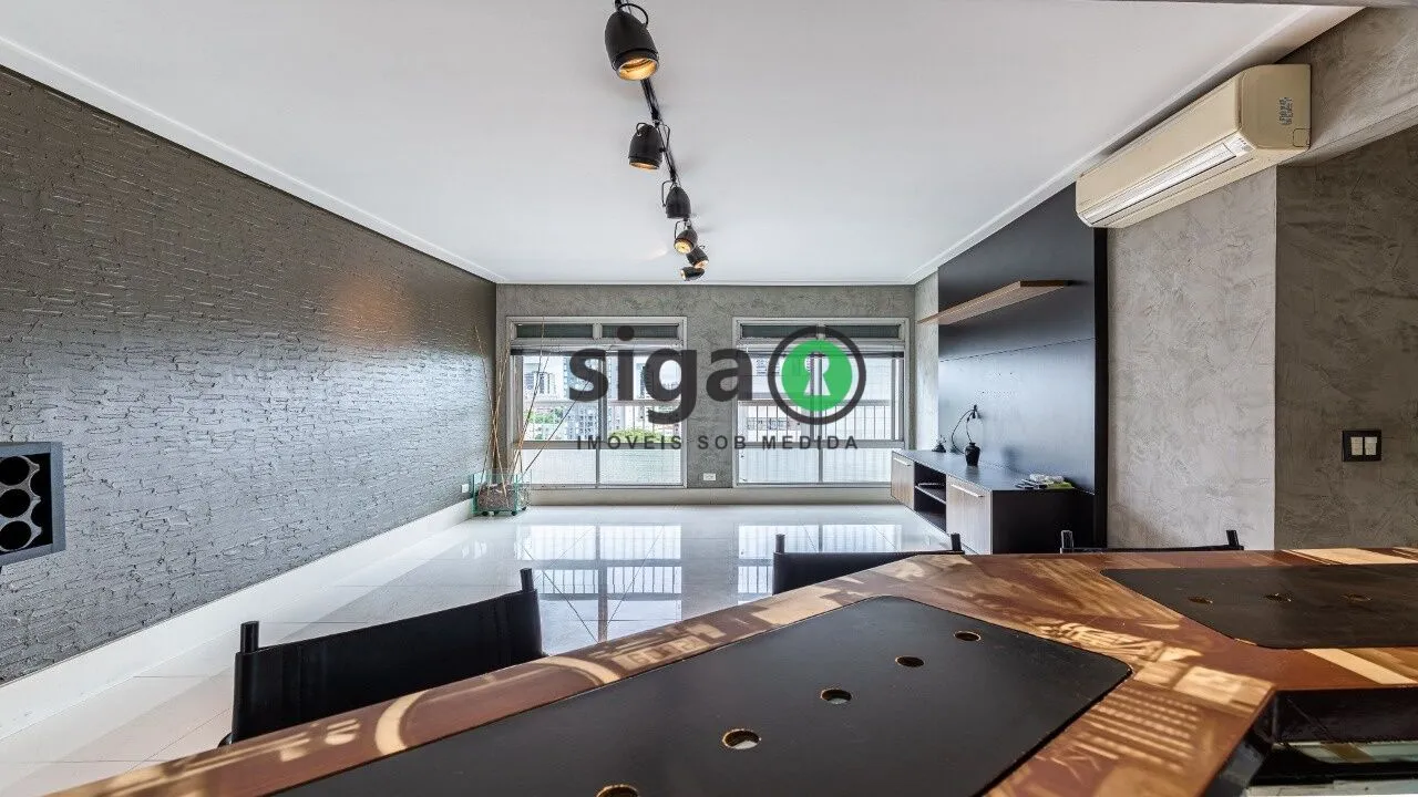 Imagem Pinheiros | Apartamento Reformado de 100 m² com Estilo Contemporâneo