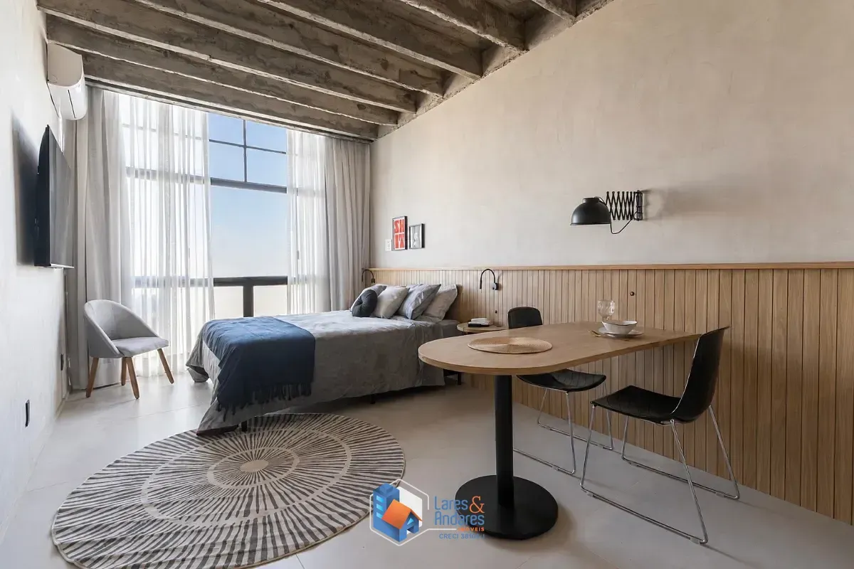 Imagem Apartamento para venda e locação em República com 1 quarto, 29m²