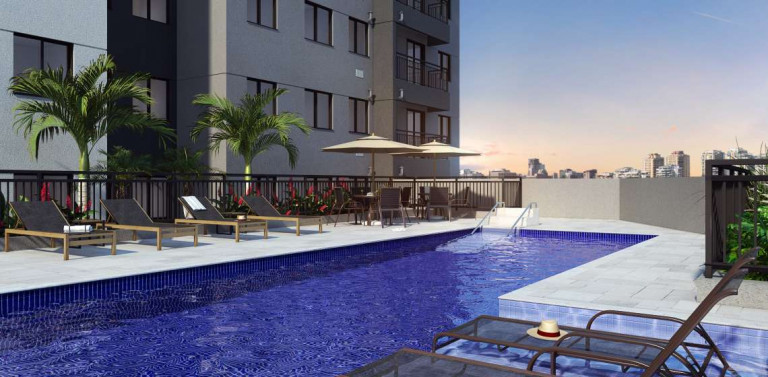 Apartamento com 2 Quartos à Venda, 36 m² em Parque Maria Helena - São Paulo