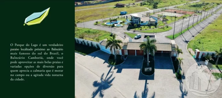 Imagem Lote Condominio Parque do Lago pertinho d Balneário Camboriú