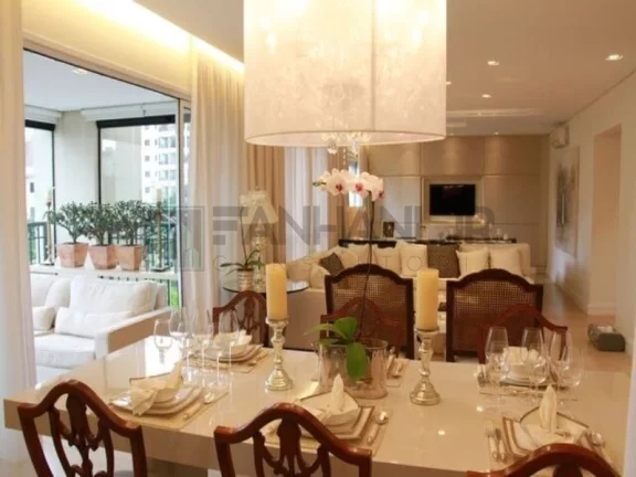Imagem Vendo maravilhoso apartamento no Ed. England Vila Nova -  Rua Marcos Lopes, 233 - Vila Nova Conceição, São Paulo. Apartamento novo, impecável, compl