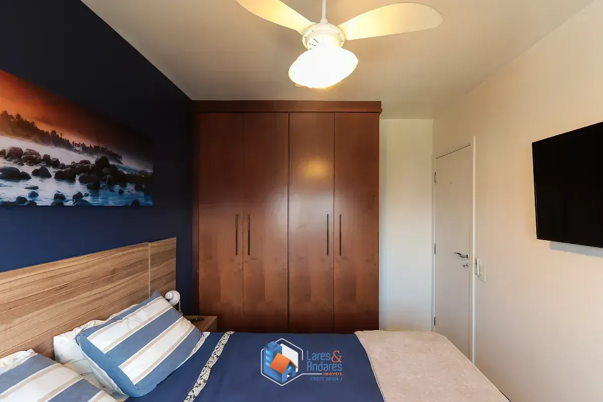 Imagem Apartamento para venda em Indianapolis com 1 quarto, sendo 1 suíte, 54m²