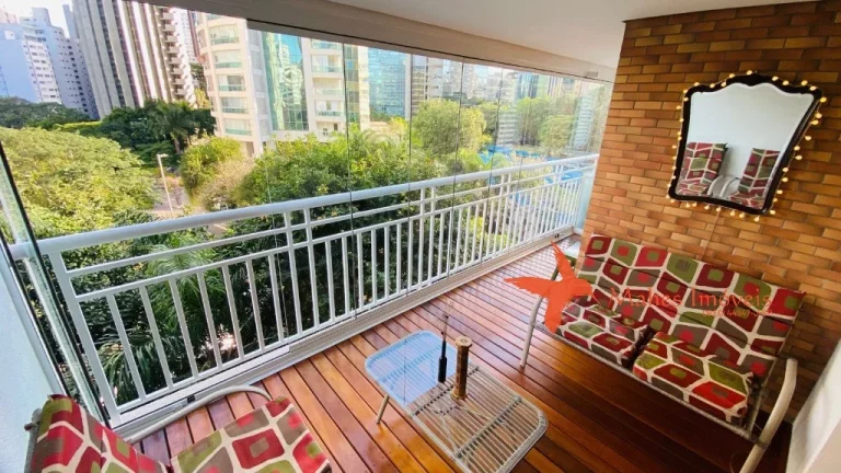 Imagem Apartamento mobiliado para locação na Consolação, São Paulo-SP: 2 quartos, 1 suíte, 2 salas, 1 banheiro, 1 vaga, 80m². Encontre seu novo lar!