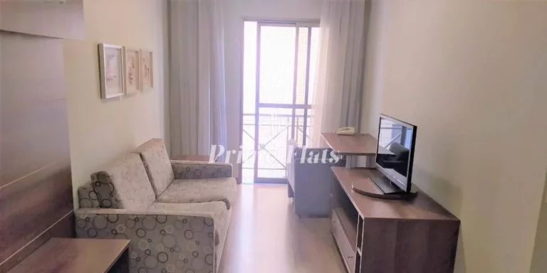 Imagem Flat disponível para venda no Hotel São Caetano do Sul, com 42m², 1 dormitório e 1 vaga de garagem