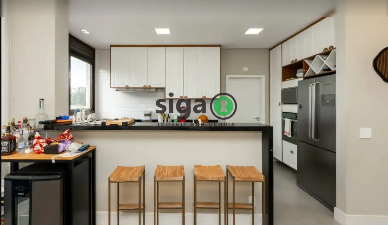 Imagem Apartamento à venda com 3 quartos e 3 vagas no Brooklin