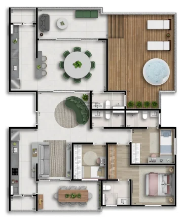 Imagem APARTAMENTO RESIDENCIAL em Indaiatuba - SP, Cidade Jardim
