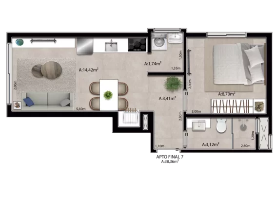 Imagem Ilha de Saona - Apartamento à venda no bairro Zona Nova - Capão da Canoa/RS