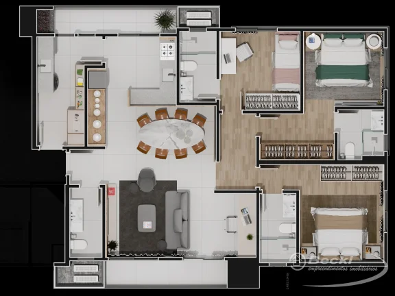 Imagem Apartamento no América - Joinville