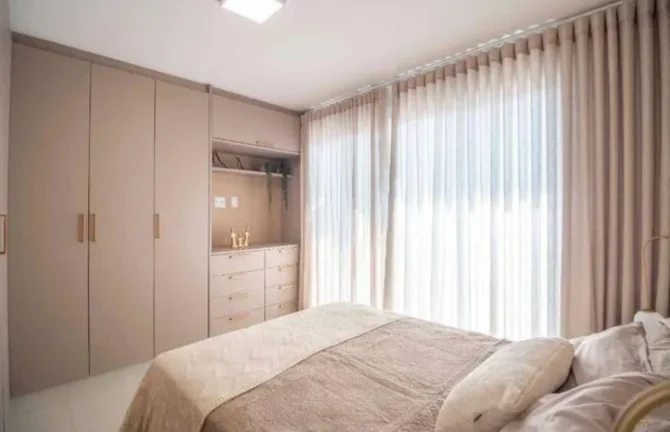 Imagem Sobrado Em Cond Fechado De 3/4 Com Suite 96 M² Com Quintal Perto Flamboyant