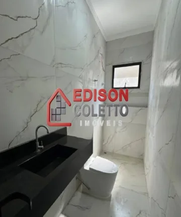 Imagem Casa nova, a venda, 3 quartos, 1 suite master, no Condomínio Belmonte Piracicaba