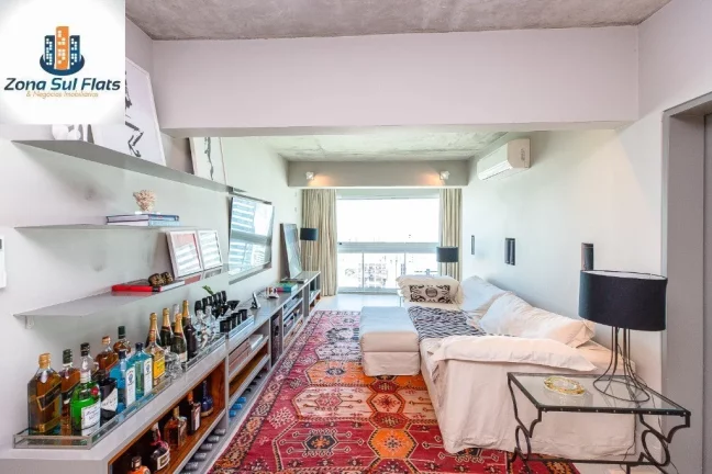 Imagem Impecável Apartamento à Venda No Brooklin Com 1 Suíte e 2 Vagas