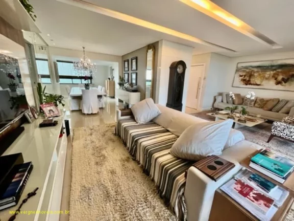Imagem Apartamento Alto Padrão com Vista Mar ? 4 Suítes em Patamares | 198m² | Varanda Gourmet | 3 Vagas