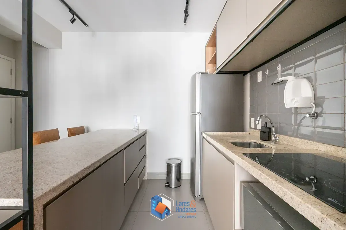 Imagem Studio para venda em Campo Belo com 1 quarto, 45m²