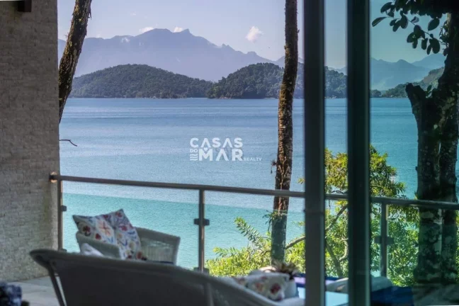 Imagem Casa de luxo à beira-mar em Angra dos Reis-RJ: 16 quartos, 16 suítes, 16 banheiros, 6 vagas de garagem, 200.000m² de área!