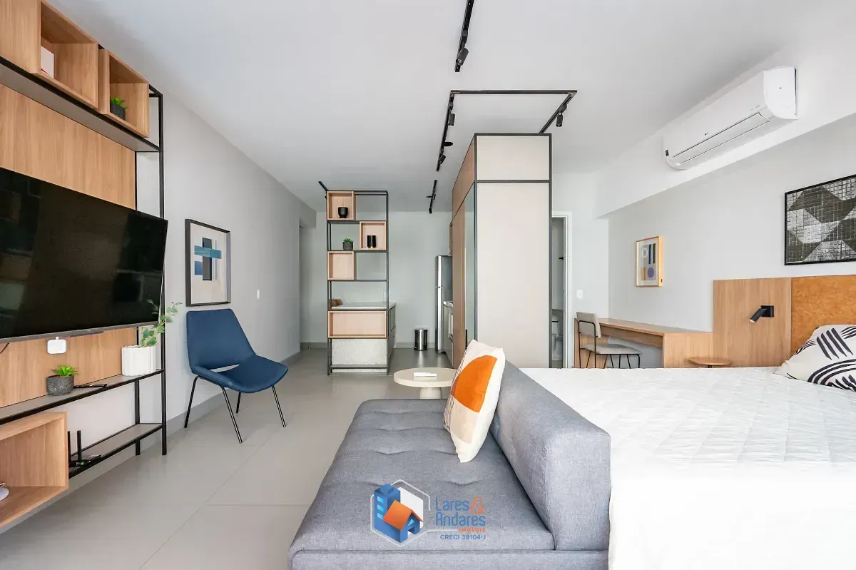 Imagem Studio para venda em Campo Belo com 1 quarto, 45m²