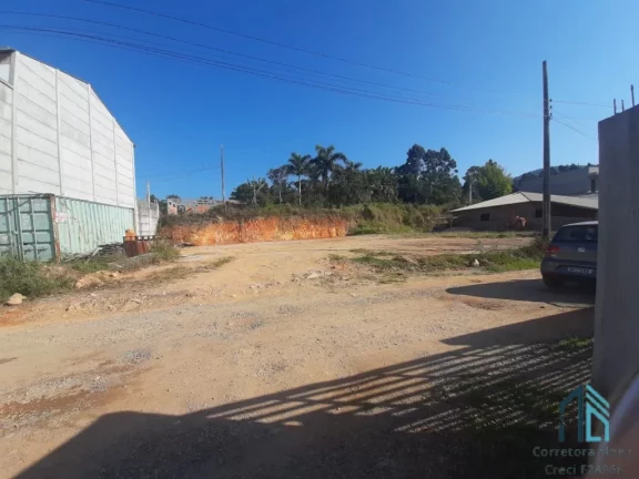 Imagem Terreno ótima localização, 611 m², ideal para galpões + aptos para alugar (kitinets) em Palhoça SC