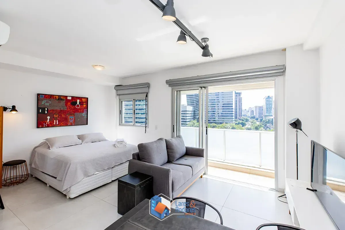 Foto do imóvel Studio para venda em Chácara Santo Antônio com 1 quarto, 33m² em Rua Henri Dunant