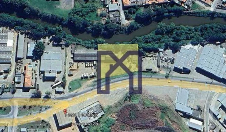 Foto do imóvel Terreno com 4400m² a venda na entrada da cidade, por R$ 3.200.000 - Distrito Industrial - Itajubá/MG