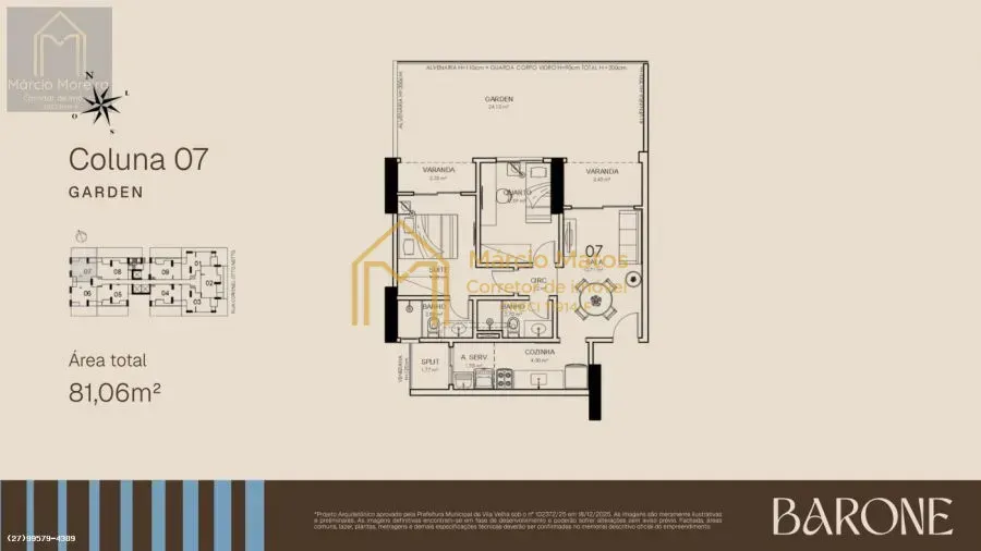 Imagem APARTAMENTO PARA VENDA EM VILA VELHA, JOCKEY DE ITAPARICA, 2 DORMITÓRIOS, 1 SUÍTE, 2 BANHEIROS, 1 VAGA