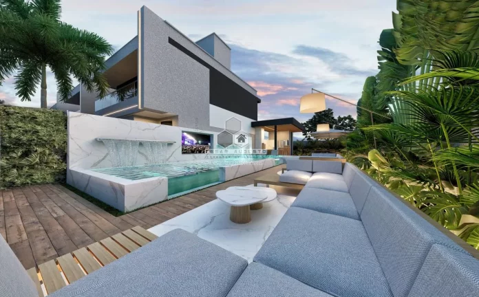 Imagem Contemporâneo Eus?(C)bio Green House: Seu Novo Lar em Perfeita Harmonia com a Natureza
