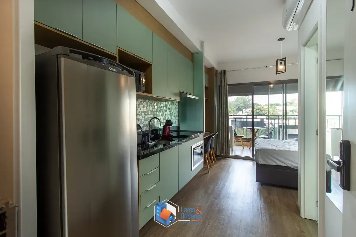 Imagem Studio para venda em Indianópolis com 1 quarto, 27m²