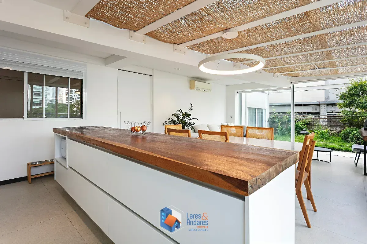 Imagem Apartamento garden para venda em Vila Nova Conceição com 2 quartos, sendo 1 suíte, 155m²