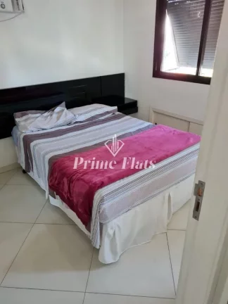 Imagem Flat disponível para locação no Condomínio Edifício Magic Place Guarará de 55m², com 1 dormitório e 1 vaga de garagem