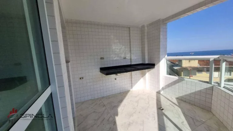 Imagem Apartamento com 2 dormitórios à venda, 75 m² por R$ 489.000,00 - Vila Caiçara - Praia Grande/SP